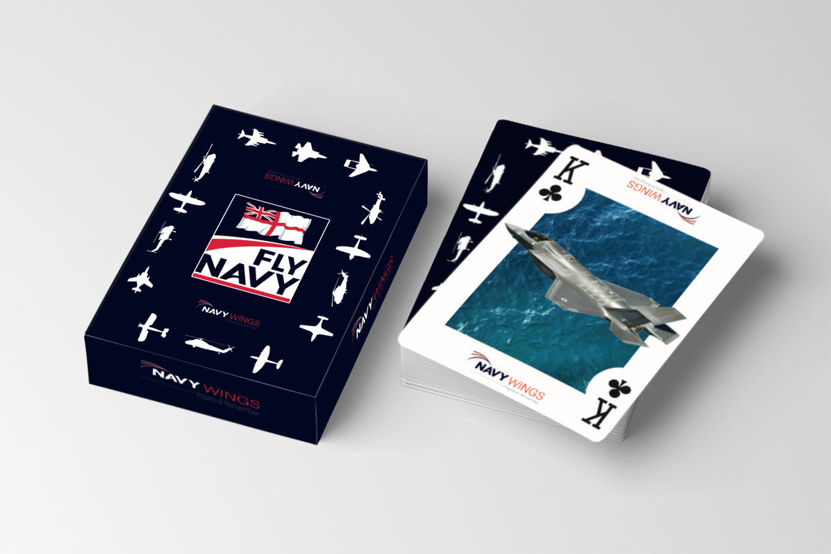 Fly Navy Playing Cards Navy Wings Flight Store